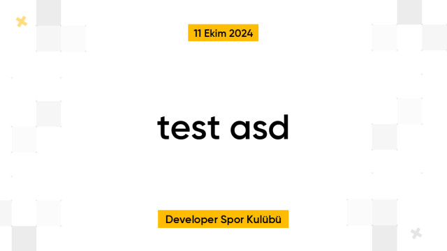 test asd
