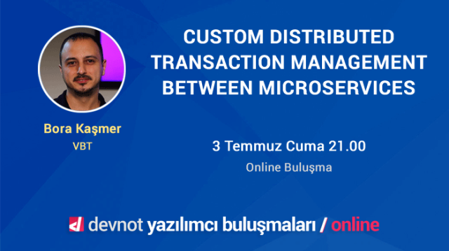 Custom Distributed Transaction Management Between Microservices