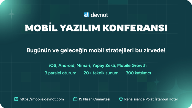 Mobil Yazılım Konferansı 2025 - Bireysel Katılım