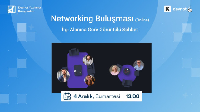 Networking Buluşması (Online): İlgi Alanına Göre Görüntülü Sohbet