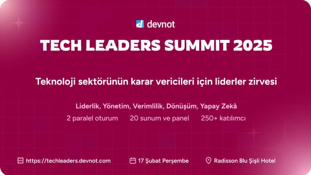 Tech Leaders Summit - Bireysel Katılım
