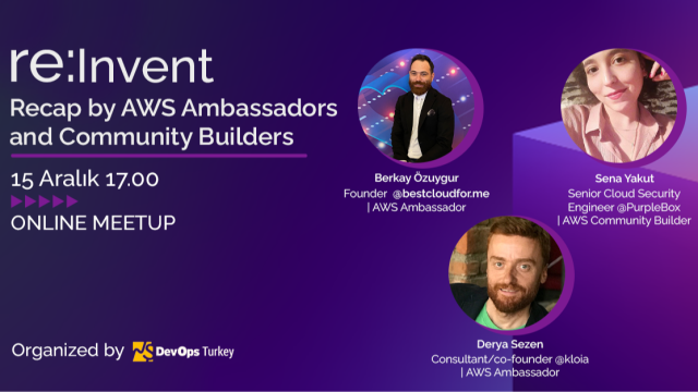Re:Invent Recap by AWS Ambassadors and Community Builder