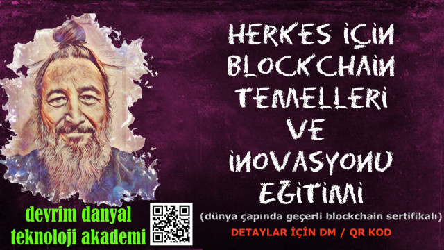 SERTİFİKALI - Herkes İçin Blockchain Temelleri ve İnovasyonu Eğitimi - 29 Ocak