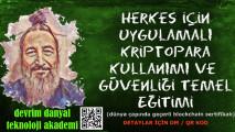 SERTİFİKALI Uygulamalı Kriptopara Kullanımı ve Güvenliği Temel Eğitimi - 31 Ocak