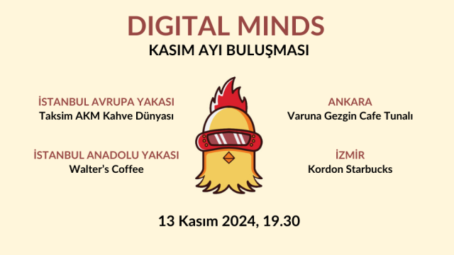 Digital Minds Kasım Ayı Buluşması