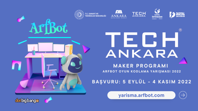 TechAnkara Maker Programı ArfBot Oyun Kodlama Yarışması 2022