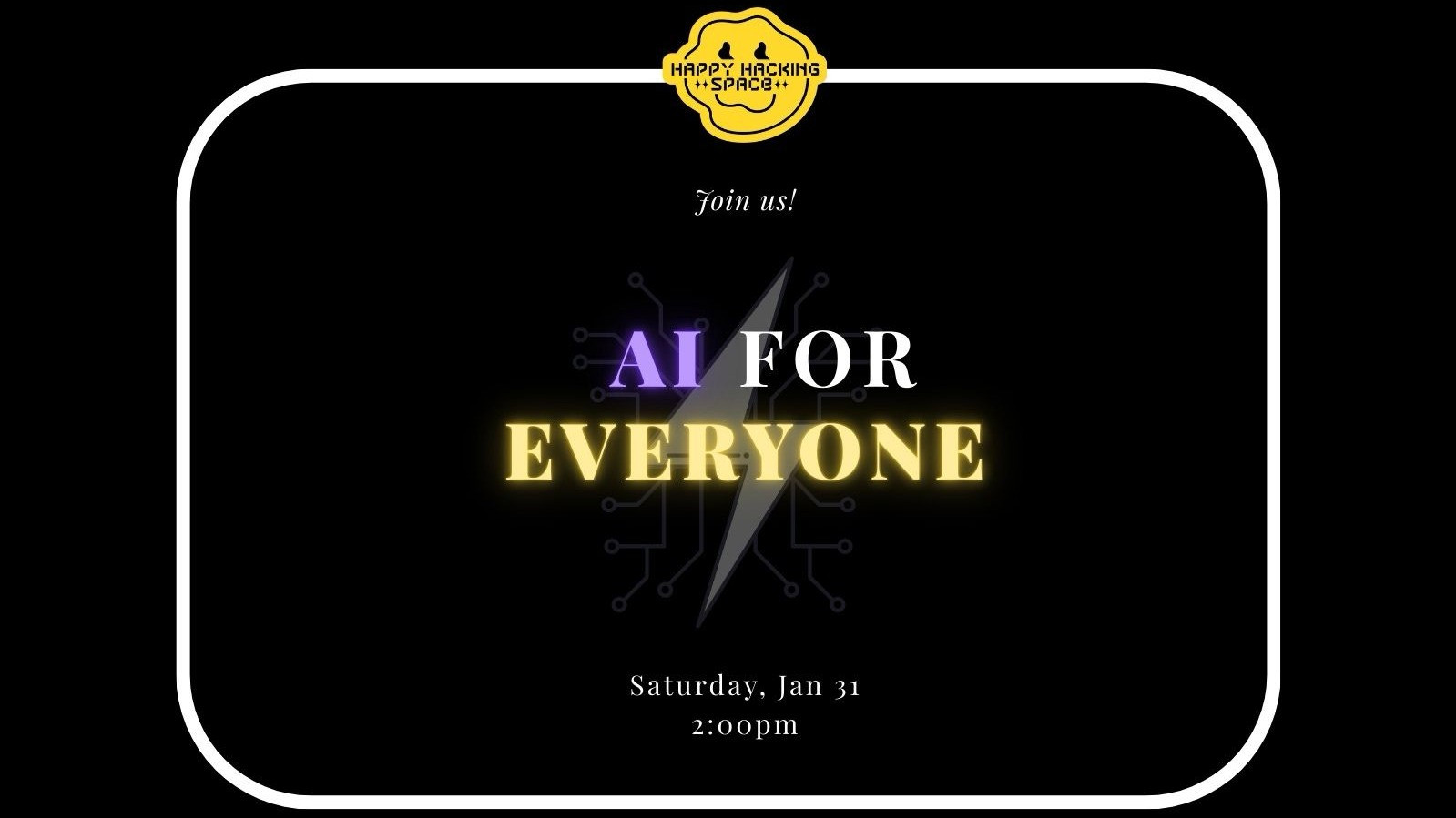 AI FOR EVERYONE!