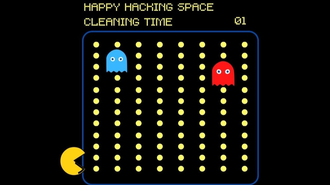 Happy Hacking Space Cleaning Time