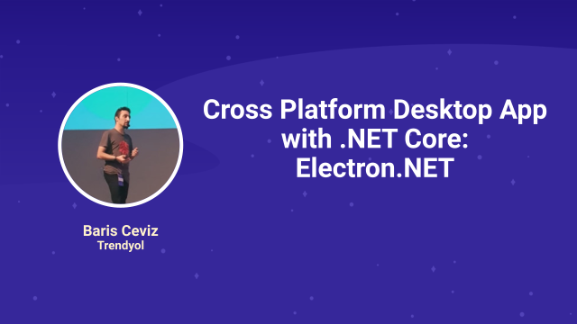 Cross Platform Desktop App with .NET Core: Electron.NET
