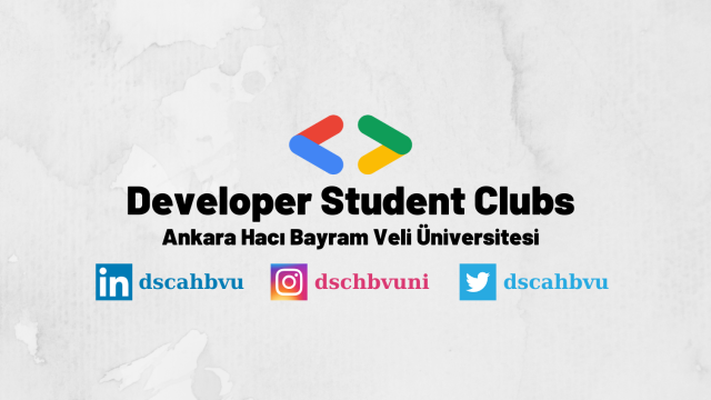 Google DSC Ankara Hacı Bayram Veli Üniversitesi