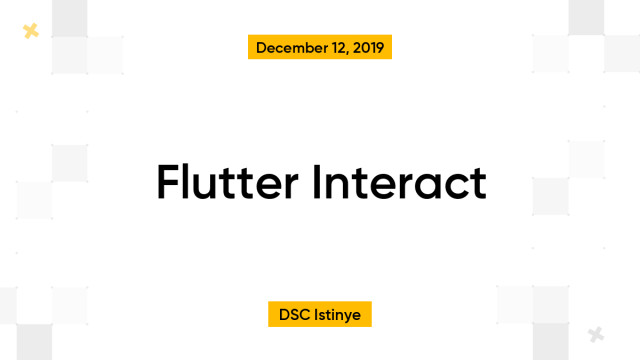 Flutter Interact