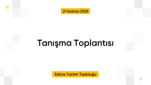 Tanışma Toplantısı