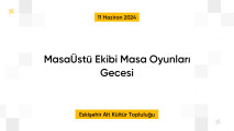 MasaÜstü Ekibi Masa Oyunları Gecesi
