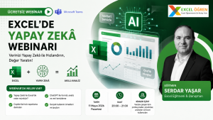 Excel'de Yapay Zekâ Webinarı