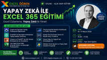 Yapay Zeka ile Excel 365 Eğitimi (Ücretli)