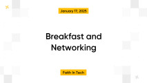 Breakfast and Networking