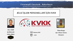 Bilgi İşlem Personelleri için KVKK