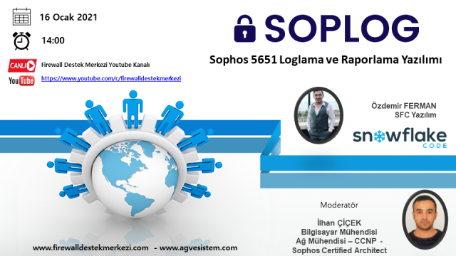 SOPLOG - Sophos 5651 Loglama ve Raporlama Yazılımı Semineri - Canlı Demo