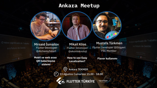Flutter Türkiye - Ankara Meetup