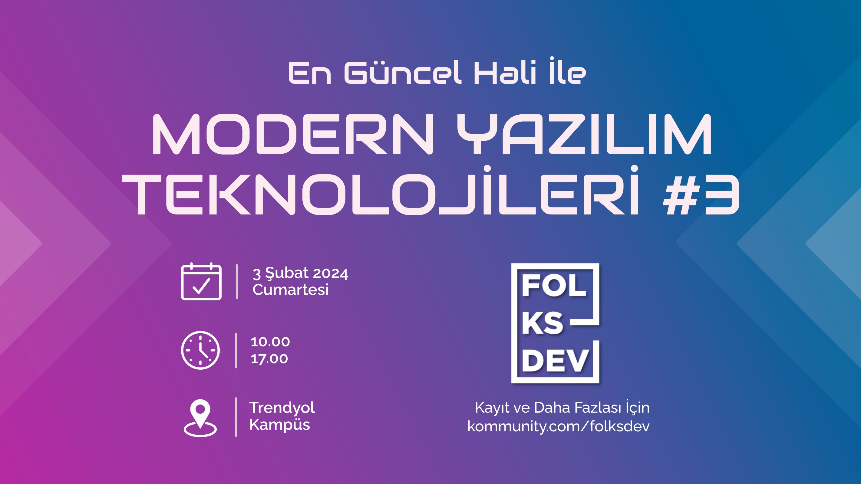 Modern Yazılım Teknolojileri #3 | Kommunity