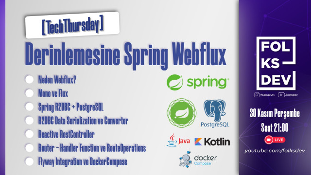 [TechThursday] Derinlemesine Spring Webflux