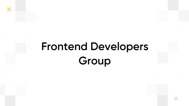 Frontend Developers Group