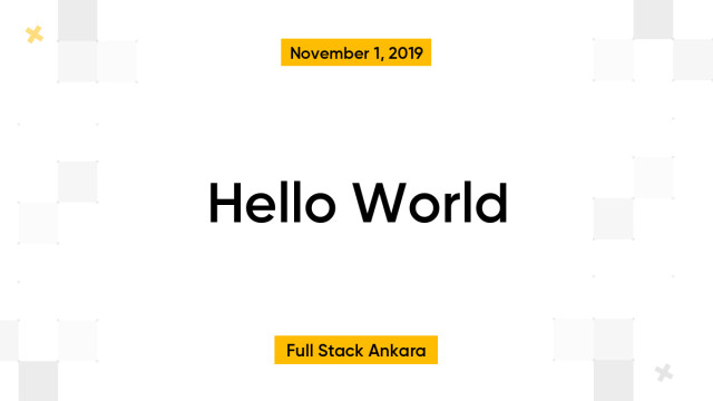 Hello World