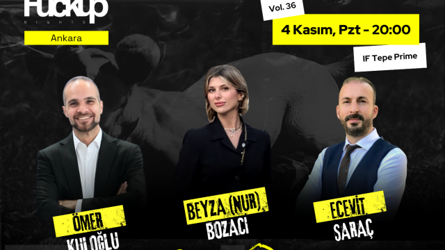 Fuckup Nights Ankara Vol. 36