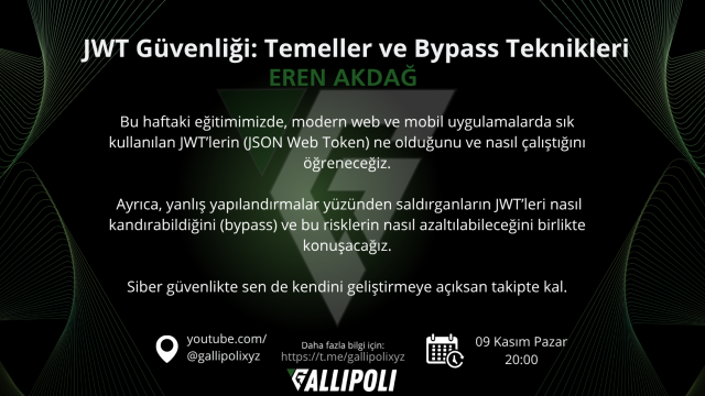 JWT Güvenliği: Temeller ve Bypass Teknikleri