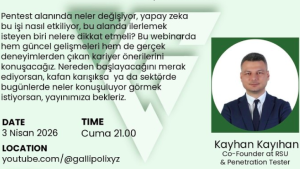 Sızma Testi Deneyimleri Ve Kariyer Önerileri : Kayhan Kayıhan