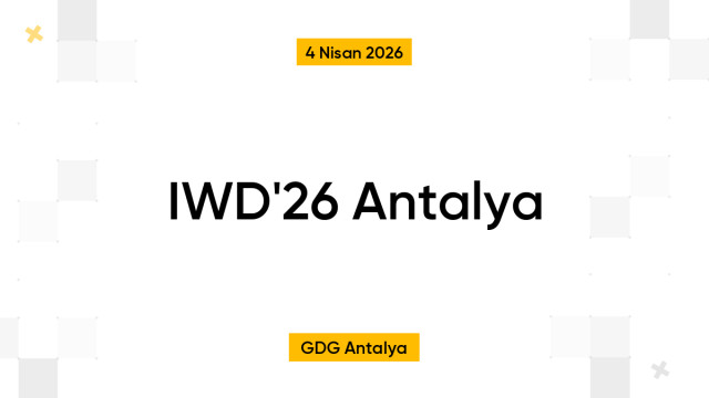 IWD'26 Antalya