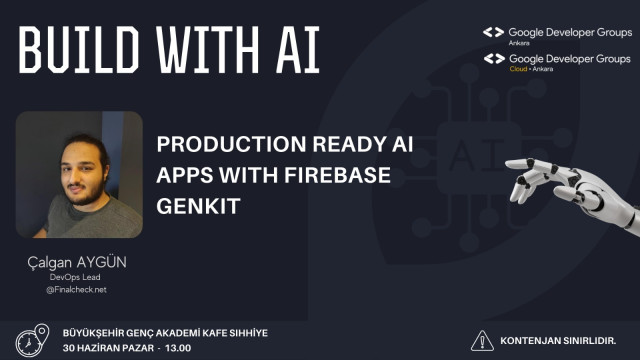 Build with AI: Production Ready AI Apps with Firebase Genkit