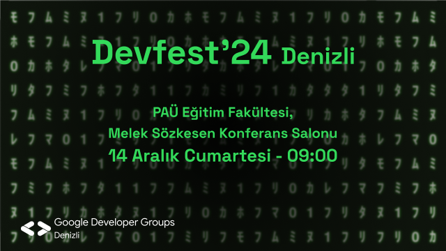 DevFest Denizli'24