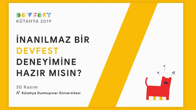 DevFest Kütahya 2019