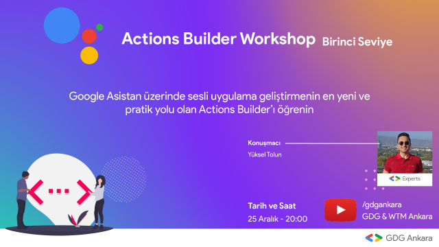 Actions Builder Workshop - Birinci Seviye