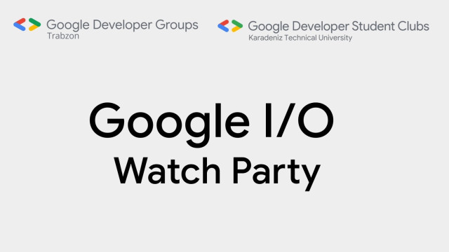 Google IO Watch Party