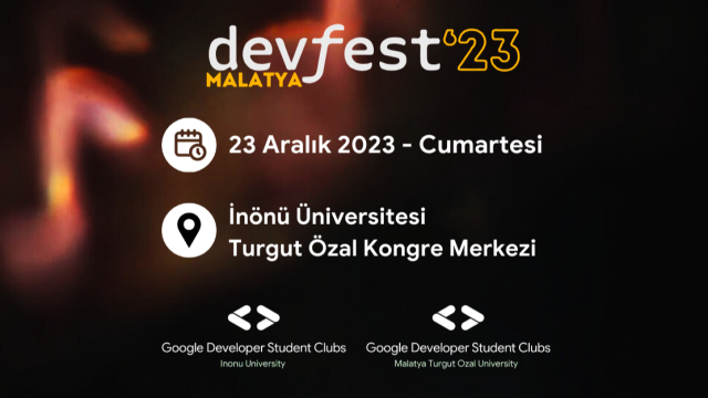 DevFest Malatya 2023