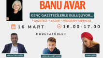 BANU AVAR GENÇ GAZETECİLERLE BULUŞUYOR...
