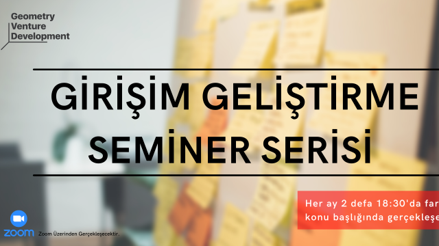 Girişim Geliştirme Seminer Serisi #55| Risk Yönetimi