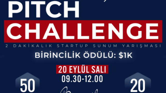 Pitch Challenge | 2 Dakikalık Start-up Sunum Yarışması