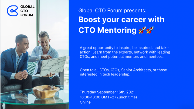 Boost your career with CTO Mentoring