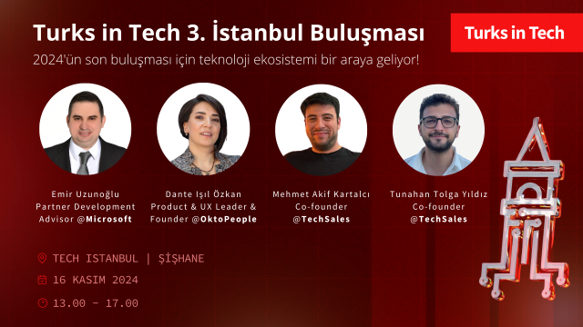 Turks in Tech 3. Istanbul Buluşması