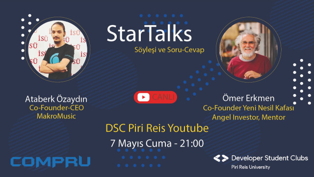 StarTalks | Ataberk Özaydın | Ömer Erkmen #StarTalks1​ #Söyleşi​ #Girişimcilik