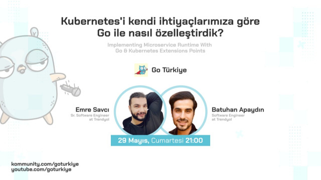 Kubernetes'i kendi ihtiyaçlarımıza göre Go ile nasıl özelleştirdik?