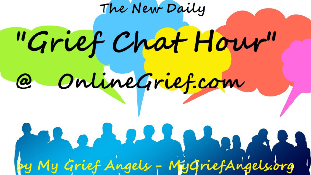 MyGriefAngels.org: The "Grief Chat Hour" -An Online Community Hour to Talk Grief