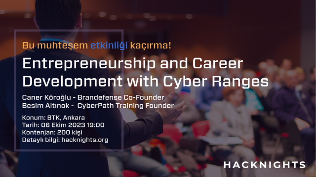 Entrepreneurship and Career Development with Cyber Ranges