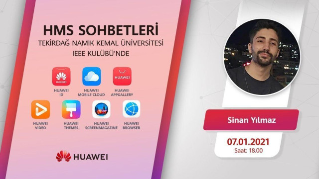 Huawei Mobil Servisleri & Tekirdağ Namık Kemal Üniversitesi IEEE Kulübü Söyleşi
