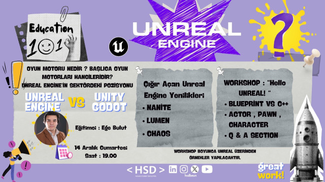 Eğitim 101: Unreal Engine- HSD Zonguldak