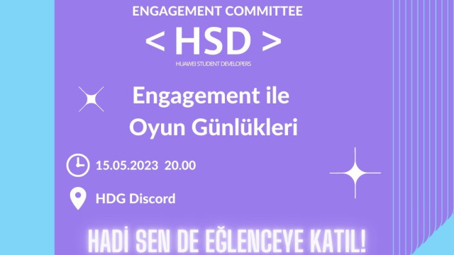 Engagement Komitesi ile HSD Oyun Günlükleri 🎯