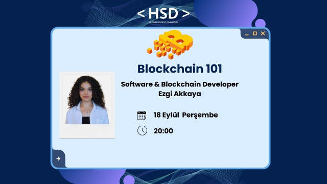 Ezgi Akkaya ile Blockchain Etkinliği - HSD İstinye